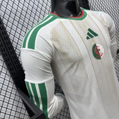 Algeria 2026 World Cup Home player version Long Sleeve Jersey (S-XXL)