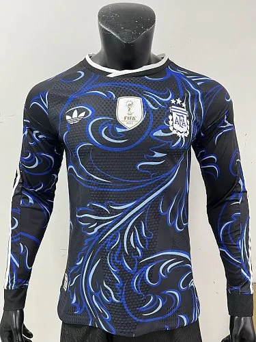 Argentina 2026 World Cup Away Long Sleeve player version soccer jerseys