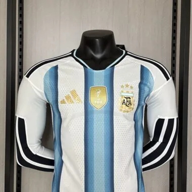Argentina 2026 World Cup Home Long Sleeve player version soccer Jersey