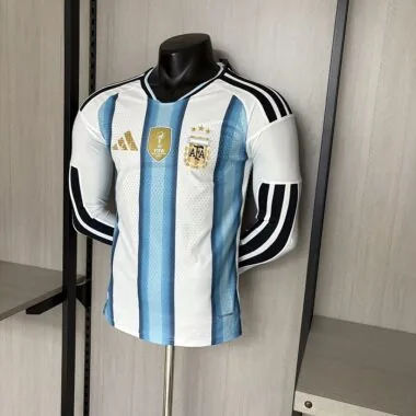 Argentina 2026 World Cup Home Long Sleeve player version soccer Jersey