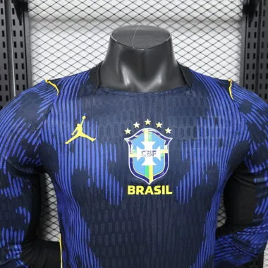 Brazil 2026 World Cup Away Long Sleeve player version (S-3XL)