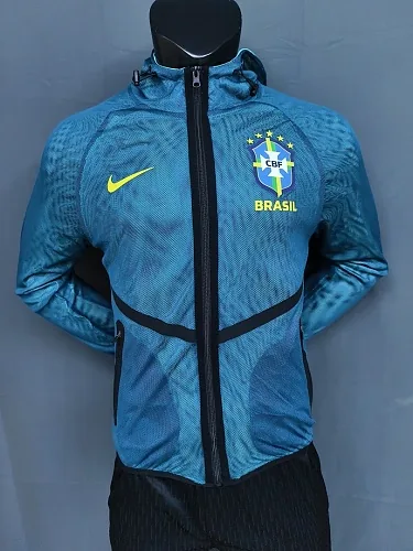 Brazil 2026/27 blue Hoodie WindbreakerS-2XL