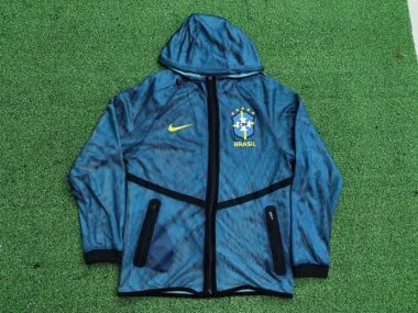 Brazil 2026/27 blue Hoodie WindbreakerS-2XL