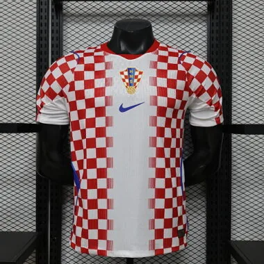 Croácia - Campeonato do Mundo de 2026 - Camisola de jogo em casa - versão para jogadores - tamanhos S-4XL
