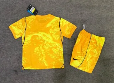England 2026 World Cup Yellow Goalkeeper kids Jersey