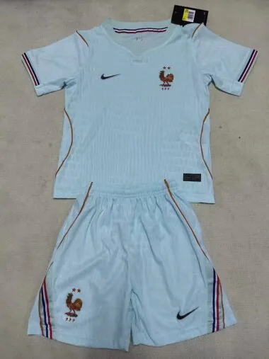 France 2026 World Cup Away Player Version kids Jersey 16-28