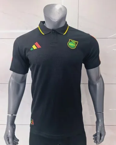 Jamaica 2026 Black Player Version POLO size S-2XL