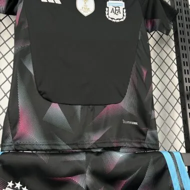 Kids Argentina 2026 World Cup Goalkeeper Kit (Size 16-28)