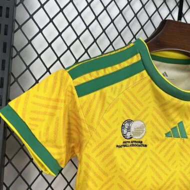 Maillot domicile de l'équipe junior d'Afrique du Sud pour la Coupe du monde 2026
