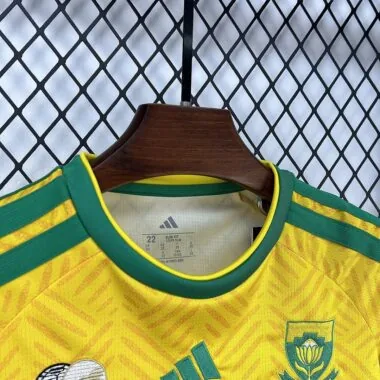 Maillot domicile de l'équipe junior d'Afrique du Sud pour la Coupe du monde 2026
