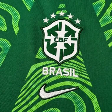 Mens Brazil 2026 World Cup Green Goalkeeper Jersey (S-4XL)