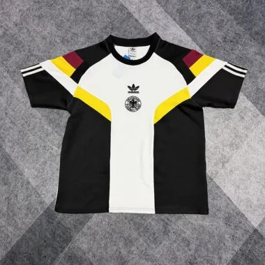 Mens Germany 2026 Retro Black And White Causal Jersey (S-2XL)