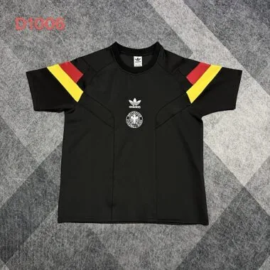 Mens Germany 2026 Retro Black Causal Jersey S-2XL