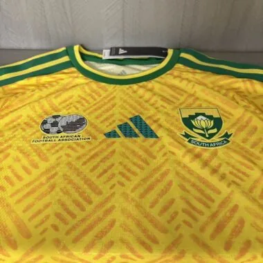 Mens South Africa 2026 World Cup Home Player Version Jersey (S-2XL)