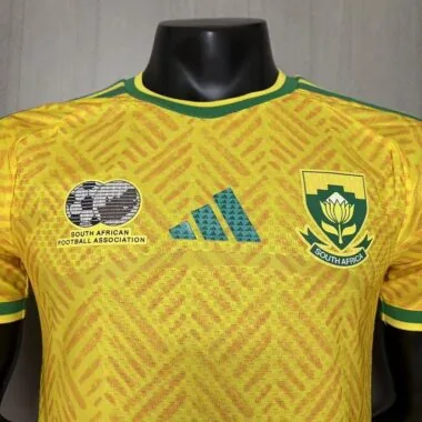 Mens South Africa 2026 World Cup Home Player Version Jersey (S-2XL)