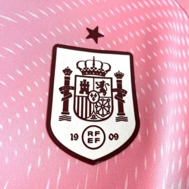 Mens Spain 2026 World Cup Pink Goalkeeper Jersey (S-2XL)