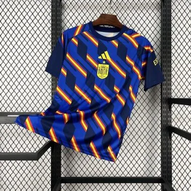 Mens Spain 2026 World Cup Pre-match Jersey S-4XL