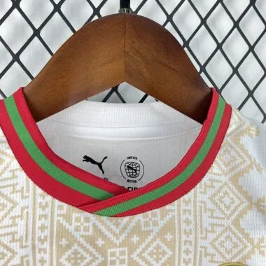 Morocco 2026 World Cup Away Kid kit (Size 16-28)