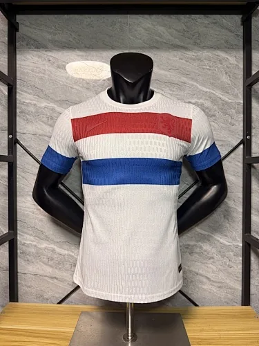 Maillot de football « Netherlands 2026 » blanc, version spéciale joueur, tailles S à 2XL