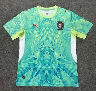 Portugal - Camisola verde de guarda-redes do Mundial de 2026, tamanhos S-4XL
