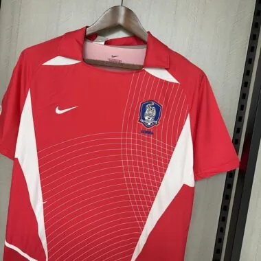 Retro 2002 Korea Home Jersey (S-XXL)