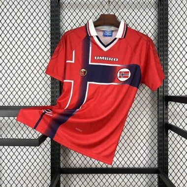 Camisa de jogo da Retro Norway 1997/98, tamanhos S-XXL