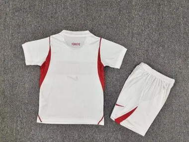 Turkey 2026 World Cup Home kids Jersey 16-28