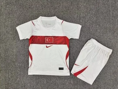 Turkey 2026 World Cup Home kids Jersey 16-28