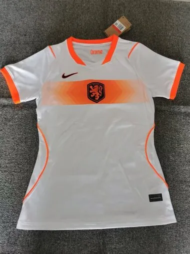 Womens Netherlands 2026 World Cup Away Soccer Jersey (S-2XL)