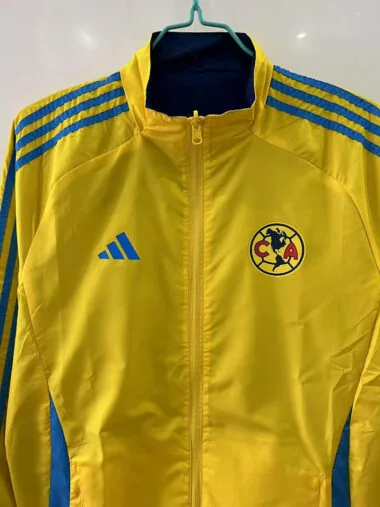 25-26 America blue yellow Windbreaker