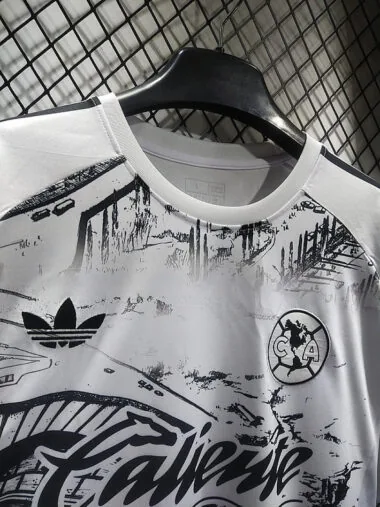 25-26 America white and black retro jersey