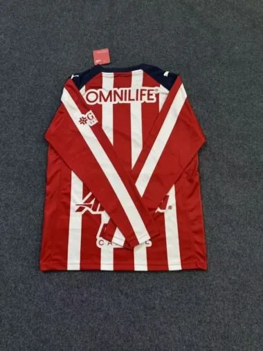 25-26 Chivas home long sleeve jersey