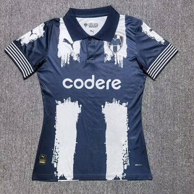 25-26 Monterrey White Blue Special Edition Women Jersey