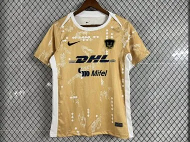 25-26 Pumas yellow training jersey size S-2XL