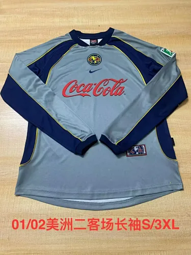 America 2001/02 Third Away Long Sleeve Retro Jersey