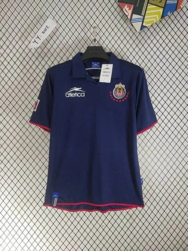 Deportivo Guadalajara (Chivas) 2003-04 Third away Retro soccer Jersey