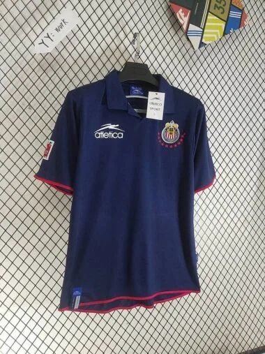 Deportivo Guadalajara (Chivas) 2003-04 Third away Retro soccer Jersey