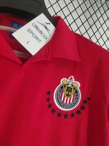Deportivo Guadalajara (Chivas) 2003-04 away Retro soccer Jersey
