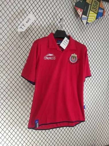 Deportivo Guadalajara (Chivas) 2003-04 away Retro soccer Jersey