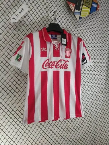 Retro 1995/96 Necaxa home Jersey (S-2XL)