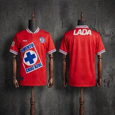 Retro 1998 Cruz Azul Second Away Jersey S-XXL