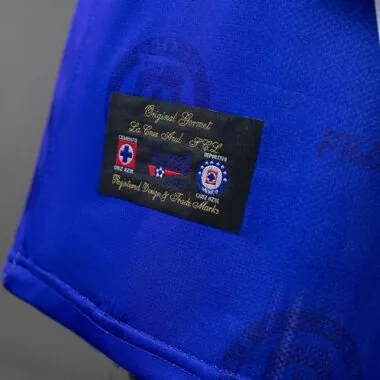 Retro 1998 Cruz Azul home Long Sleeve Jersey (S-2XL)