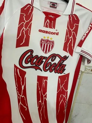 Retro 1999/00 Necaxa home Jersey (S-2XL)