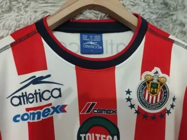 Retro Chivas 2002/03 Home long sleeve Jersey