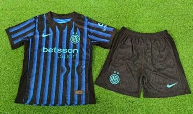 25-26 Inter Milan home player version kid kit