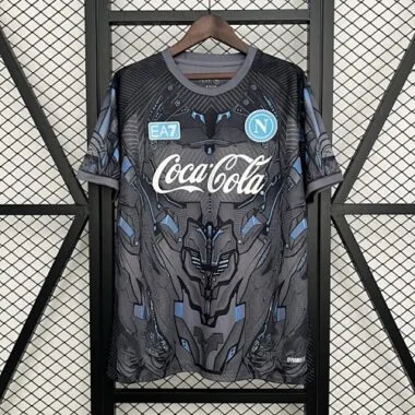 25-26 Napoli Gray Training Jersey