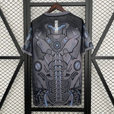 25-26 Napoli Gray Training Jersey