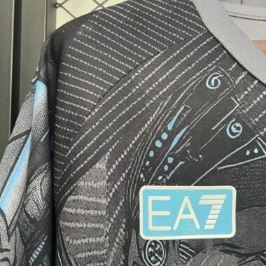 25-26 Napoli Gray Training Jersey