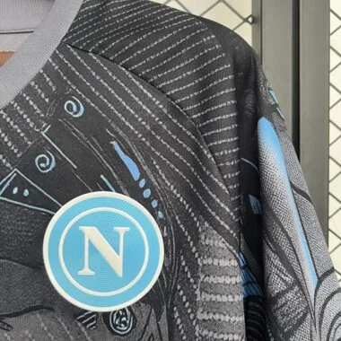 25-26 Napoli Gray Training Jersey