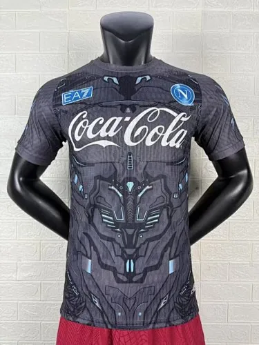 25-26 Napoli gray Coca Cola Player version jersey